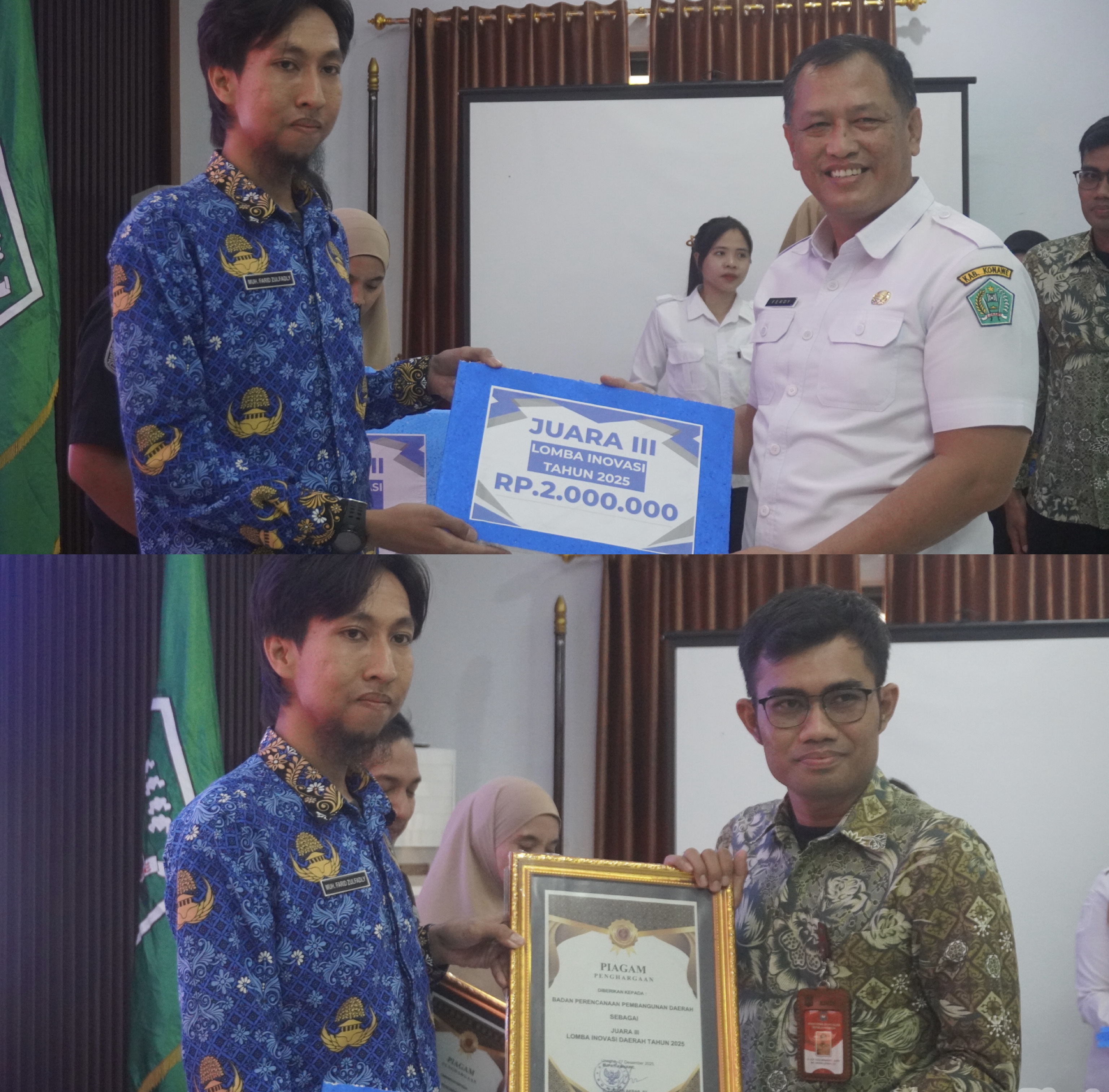 PEMENANG LOMBA INOVASI DAERAH KAB.KONAWE. 2025