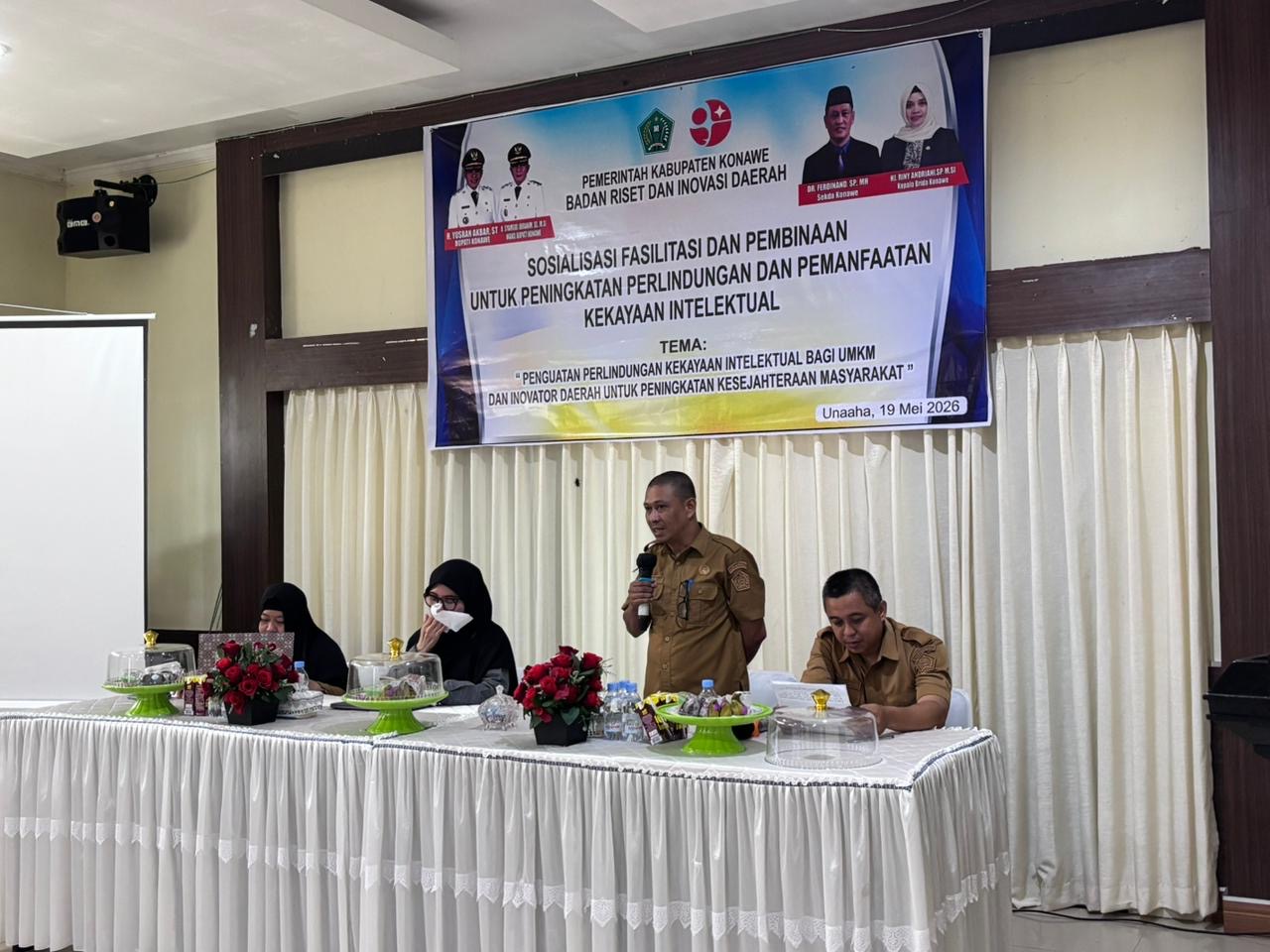 SOSIALISASI FASILITASI DAN PEMBINAAN UNTUK PENINGKATAN PERLINDUNGAN DAN PEMANFAATAN KEKAYAAN INTELEKTUAL