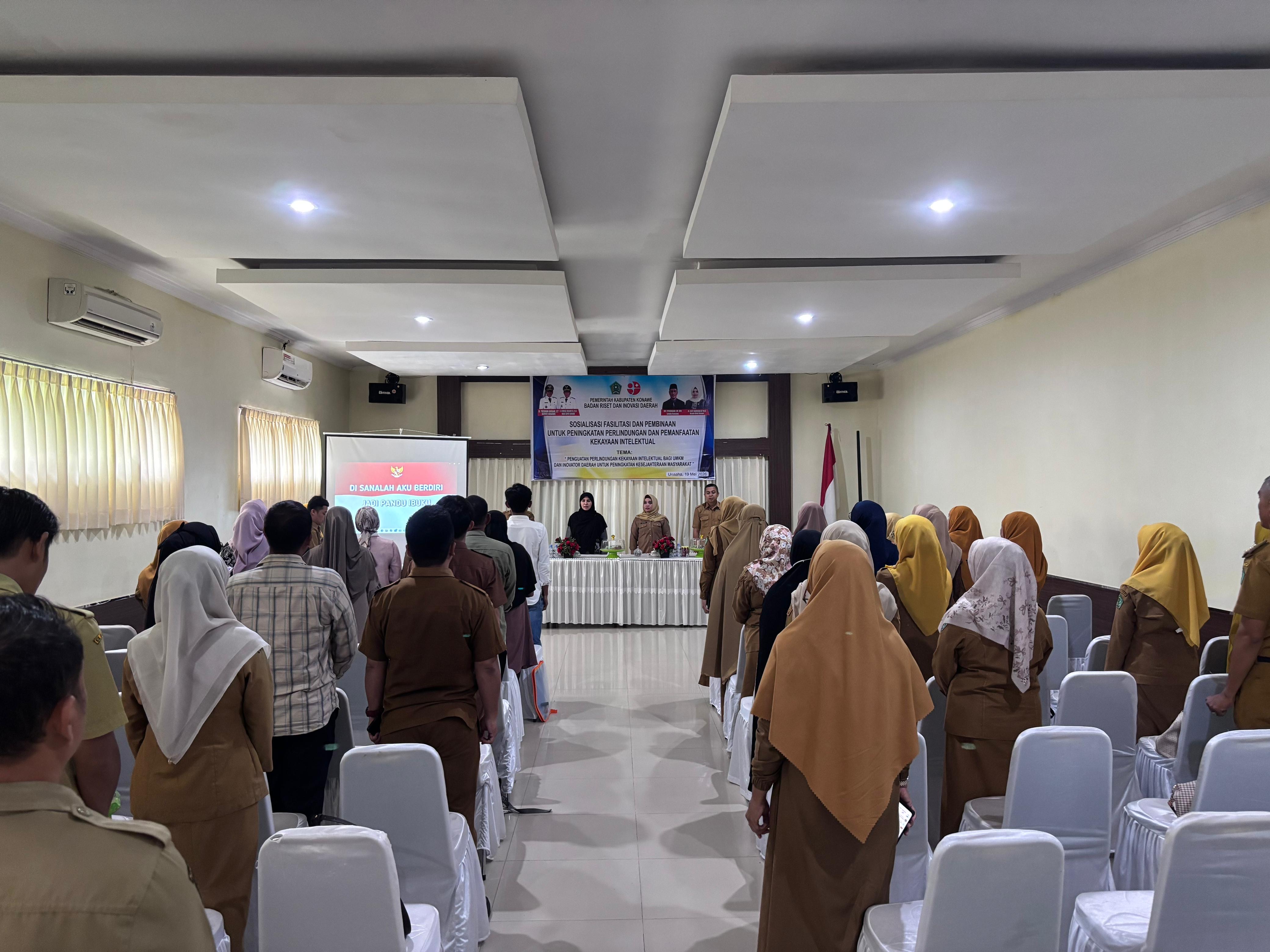 SOSIALISASI FASILITASI DAN PEMBINAAN UNTUK PENINGKATAN PERLINDUNGAN DAN PEMANFAATAN KEKAYAAN INTELEKTUAL