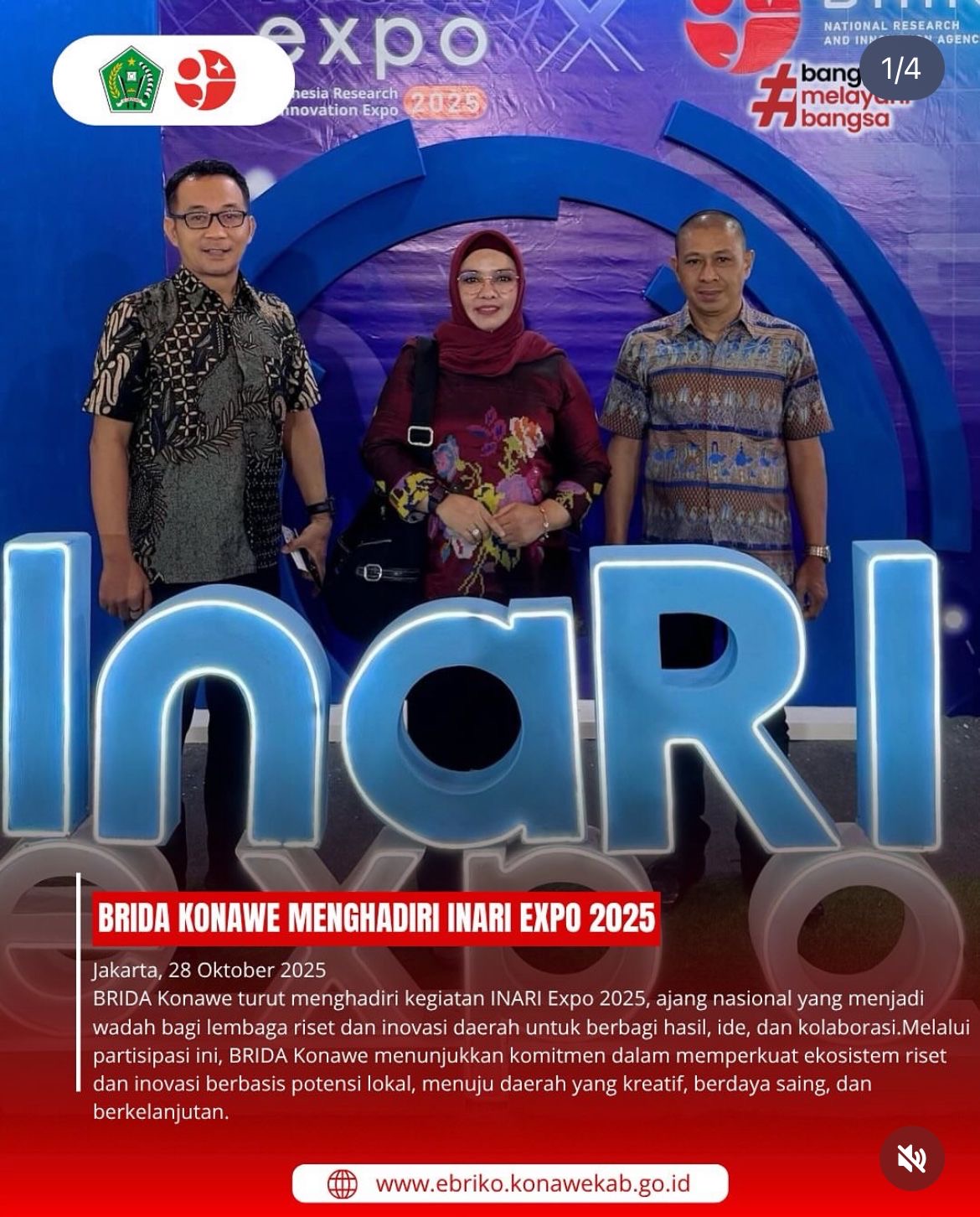 BRIDA KONAWE MENGHADIRI INARI EXPO 2025