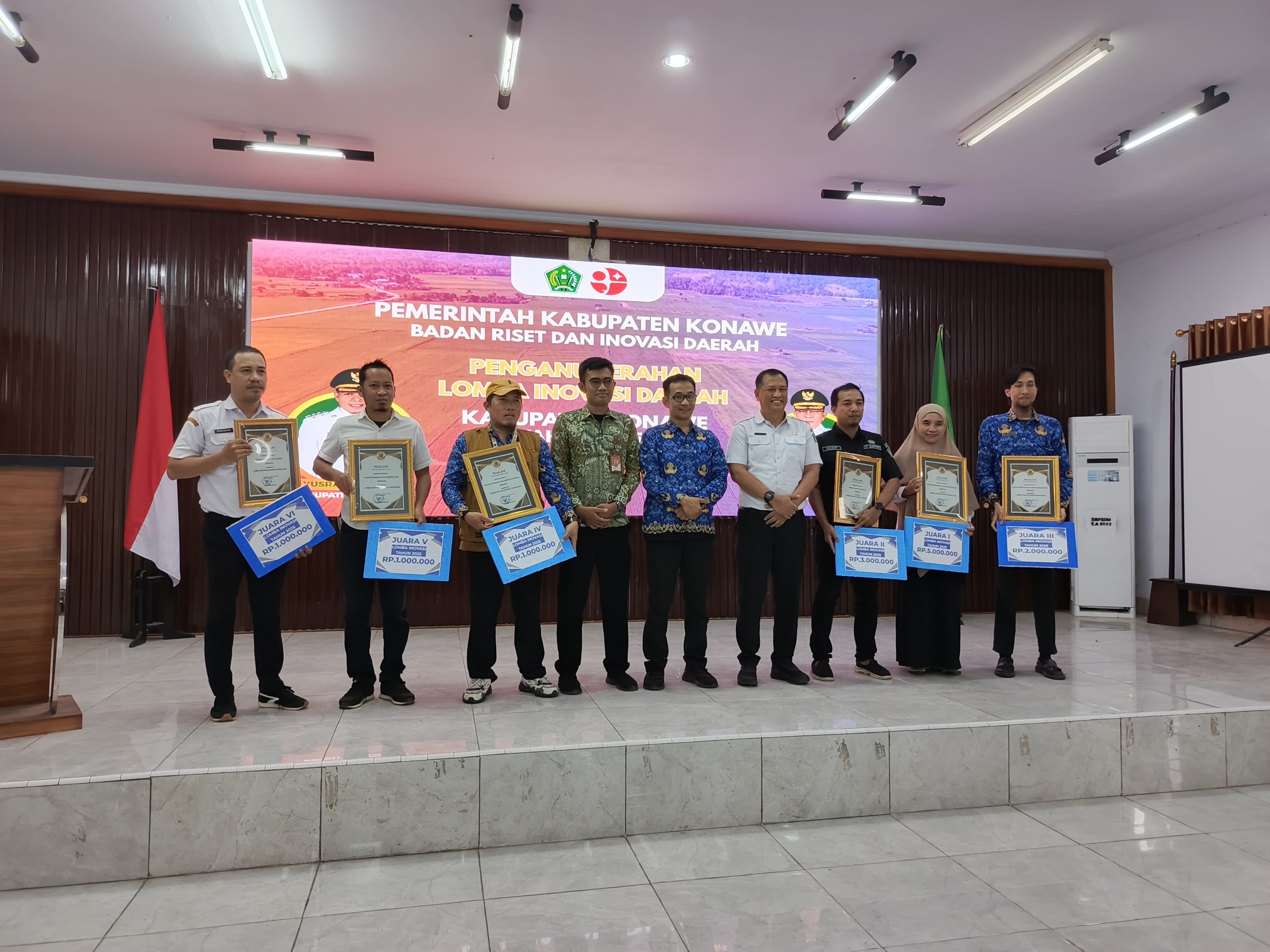 PEMENANG LOMBA INOVASI DAERAH KAB.KONAWE. 2025